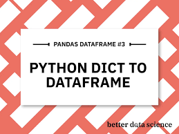pandas dictionary to dataframe 5 ways