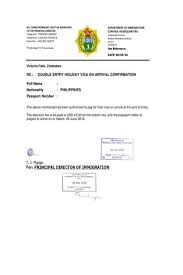 Cover letter template visa application. Zimbabwe Visa Online Zimbabwe Tourist E Visa