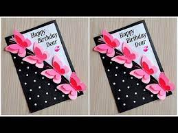 Sweet loveblank greeting cardbunny rabbit. Beautiful Handmade Birthday Card Ideas Easy And Beautiful Birthday Card Making Diy Birthday Card Youtube
