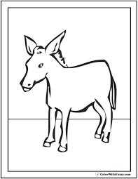 We read balaam's donkey beginning on page 25 of the children's bible storybook called while our daughters colored the balaam's donkey bible coloring page, we talked about how god balaam thought that he could take matters into his own hands, but god reminded him to stop and listen for. 10 Donkey Coloring Page Customize Bible And Farm Themes
