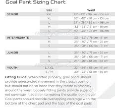 Ice Hockey Goalie Stick Sizing Chart Best Picture Of Chart