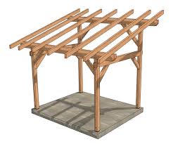 timber frame shed plans timber frame hq