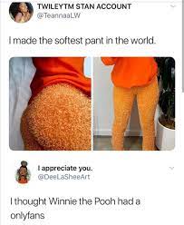 An internet meme is a unique form of media that's spread quickly online, typically via social media. I Thought Winnie The Pooh Had A Only Fans Meme Ahseeit