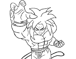 Goku deus ssj para desenhar. Super Saiyan Coloring Page Coloringcrew Com