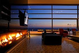 Modern Fireplace Designs With Tv Above