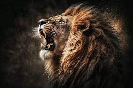 premium ai image the lion roar a