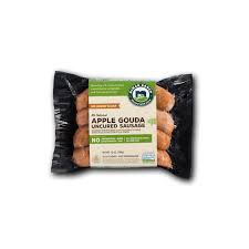 Oddly, they carry many varieties of applegate brats in the whole foods and natural foods stores around me. Niman Ranch Apple Gouda Sausage Perdue Farms