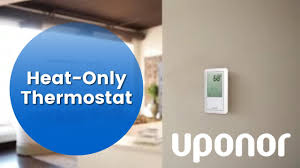 uponor heat only thermostat with