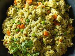 how to make peruvian green rice green