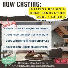 casting designers and home renovation