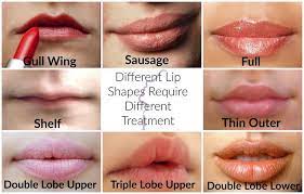 types of lips explained shapes care