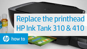 If you use hp ink tank wireless 410 printer series, then you can install a compatible driver on your pc before using the printer. Hp Ink Tank 310 410 Printers Replacing Printheads Hp Customer Support