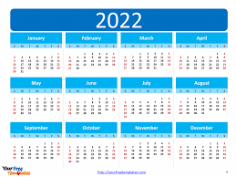 While printing the template, you can choose paper size a4 or a5, so you print it out. Printable Calendar 2022 Template Page 2 Of 3 Free Powerpoint Template
