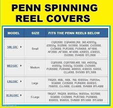 Penn Neoprene Spinning Reel Cover 3 Sizes To Choose From Med Lge X Lge