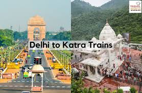 delhi to katra trains timetable route