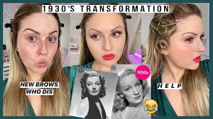decades series 1930s makeup look