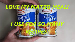 matzo meal manischewitz 16 oz canister