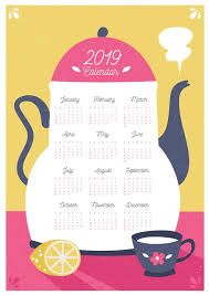 Printable 2019 Wall Calendar