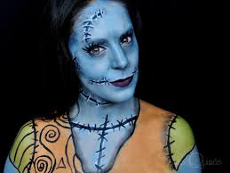 nightmare before christmas sally makeup