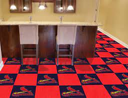 st louis cardinals carpet tiles