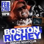 BOSTON RICHEY LIVE AT SIMONS NIGHTCLUB...
