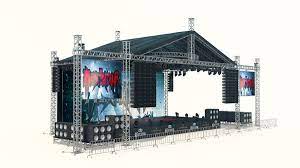 outdoor concert stage lighting model