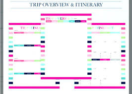 Fun Itinerary Templates Sample Vacation Template For Google