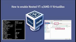 enable nested vt x amd v virtualbox