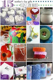 15 mothers day gifts kids can make