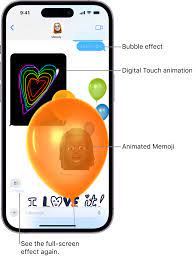 animate messages on iphone apple support