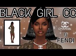 black cc for the sims 4 cc links