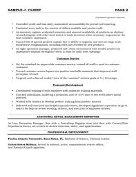 Retail Operations And Sales Manager Resume