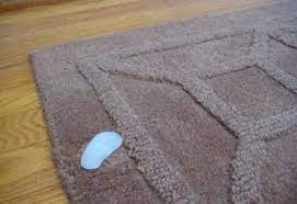 how to remove furniture dents from rugs