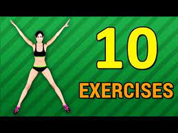 10 simple exercises to lose weight at