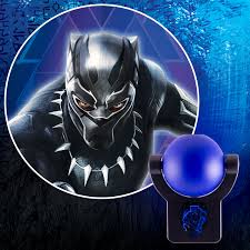 Projectables Marvel Black Panther Led Plug In Night Light 40980 Walmart Com Walmart Com