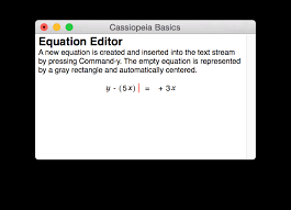 Equation Editor Mac Tutorial