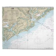 Sc Charleston Harbor And Approaches Sc Nautical Chart