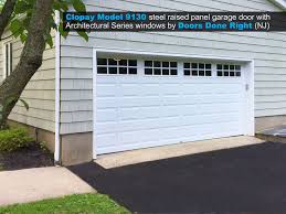 steel raised panel garage doors