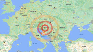 Seismic activity online (earthquake map). 6 3 Magnitude Earthquake In Croatia Felt In North East Italy Milan In