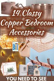 14 classy copper bedroom accessories