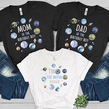 two the moon birthday boy shirt for the