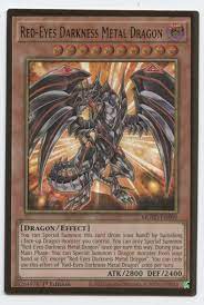 Amazon.com: Red-Eyes Darkness Metal Dragon - MGED-EN009 - Premium Gold Rare  - 1st Edition : Video Games