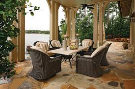 Euro Height Outdoor Wicker Chairs And