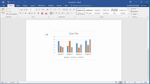 How To Wrap Text Around Chart In Word 2016