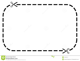 Coupon Border Stock Vector Illustration Of Advertising
