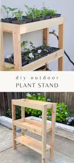 Diy Outdoor Plant Shelf Plant Shelves