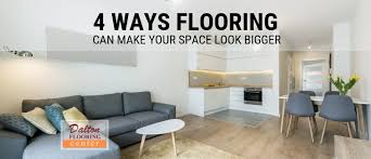 flooring make a room look bigger