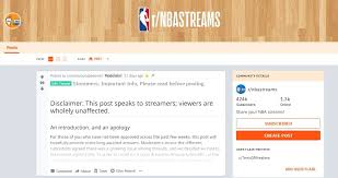 We acknowledge that ads are annoying so that's why we try to keep our page clean of them. Reddit Nba Streams 2020 10 Best Free Alternatives To R Nbastreams
