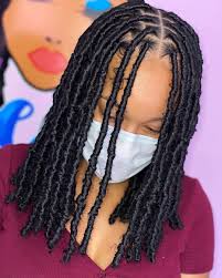 This is a quick, fun, chic and easy video tutorial on how to style your long dreadlocks, locs, locks, braids, or twist into a really cool and chic semi moha. 46 Fake Dreads Ideas Natural Hair Styles Hair Styles Locs Hairstyles