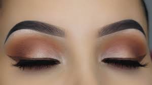 soft brown eye liner makeup tutorial